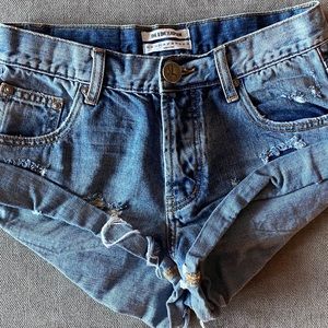 ONE X TEASPOON BANDIT SHORTS